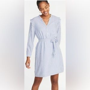 Old Navy Cotton Long sleeve Striped Dress